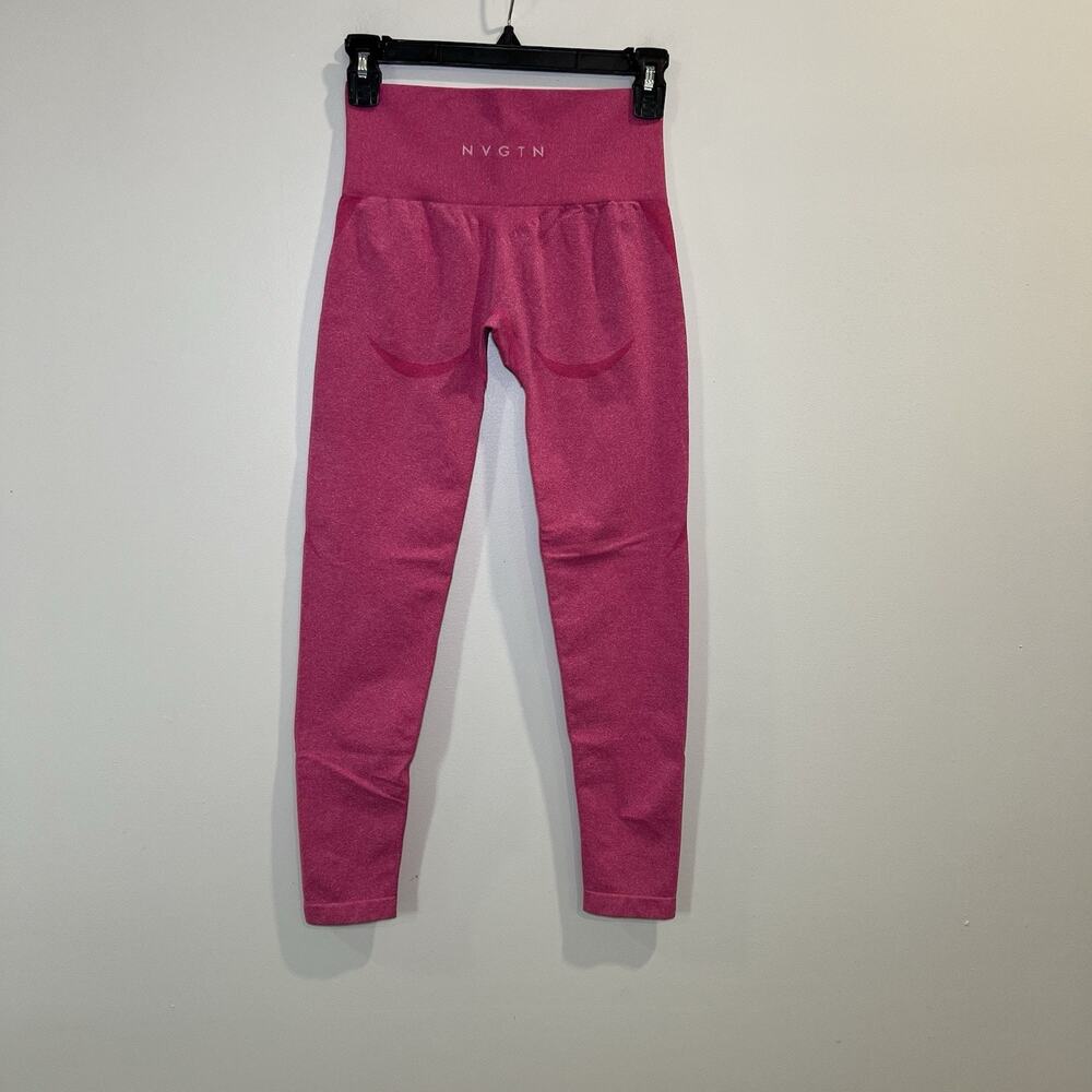 NVGTN Contour Seamless Leggings Size‎ Small Pink Mid Rise
